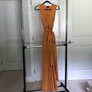 VICI Gold Maxi Dress